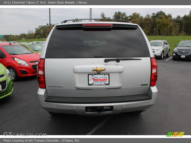 Sheer Silver Metallic / Ebony 2011 Chevrolet Tahoe LT 4x4