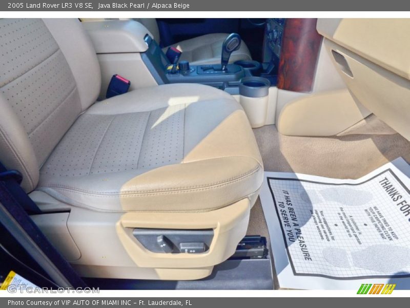 Java Black Pearl / Alpaca Beige 2005 Land Rover LR3 V8 SE