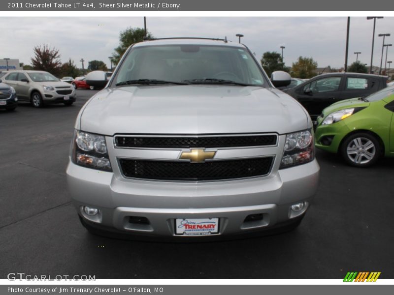 Sheer Silver Metallic / Ebony 2011 Chevrolet Tahoe LT 4x4
