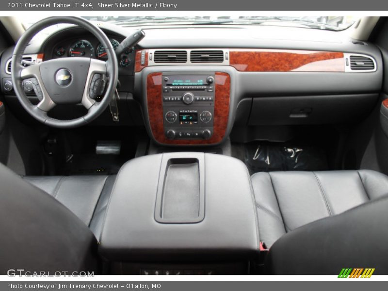 Sheer Silver Metallic / Ebony 2011 Chevrolet Tahoe LT 4x4