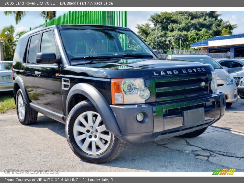 Java Black Pearl / Alpaca Beige 2005 Land Rover LR3 V8 SE