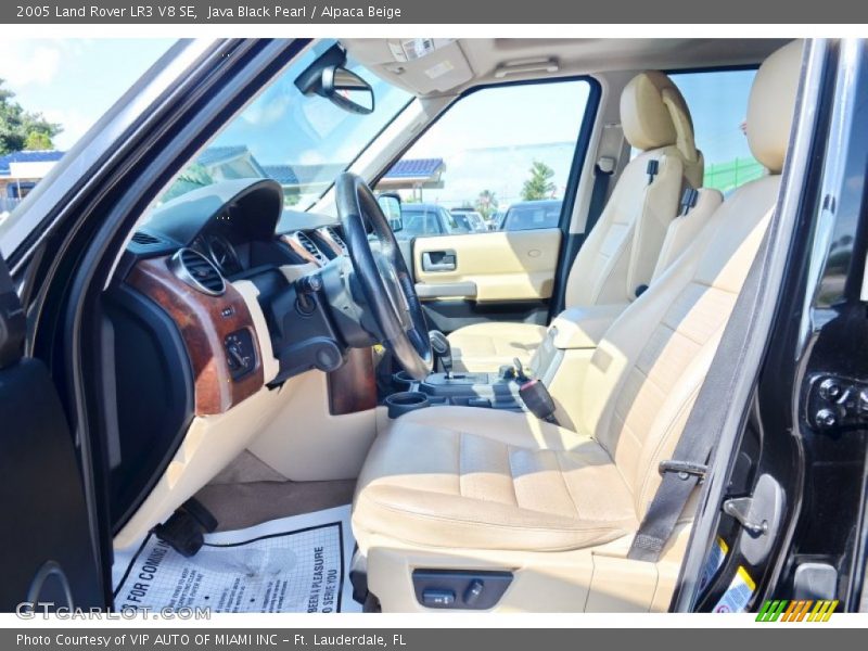 Java Black Pearl / Alpaca Beige 2005 Land Rover LR3 V8 SE
