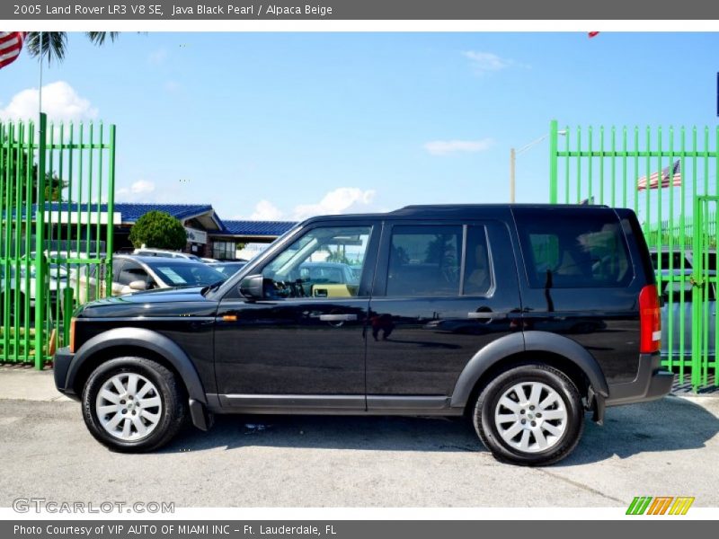 Java Black Pearl / Alpaca Beige 2005 Land Rover LR3 V8 SE