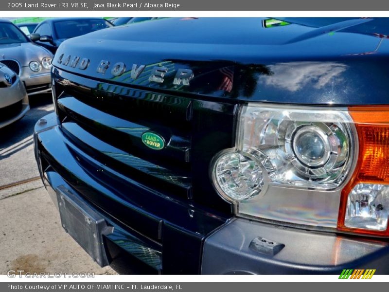 Java Black Pearl / Alpaca Beige 2005 Land Rover LR3 V8 SE