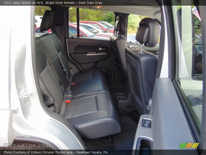 Bright Silver Metallic / Dark Slate Gray 2012 Jeep Liberty Jet 4x4