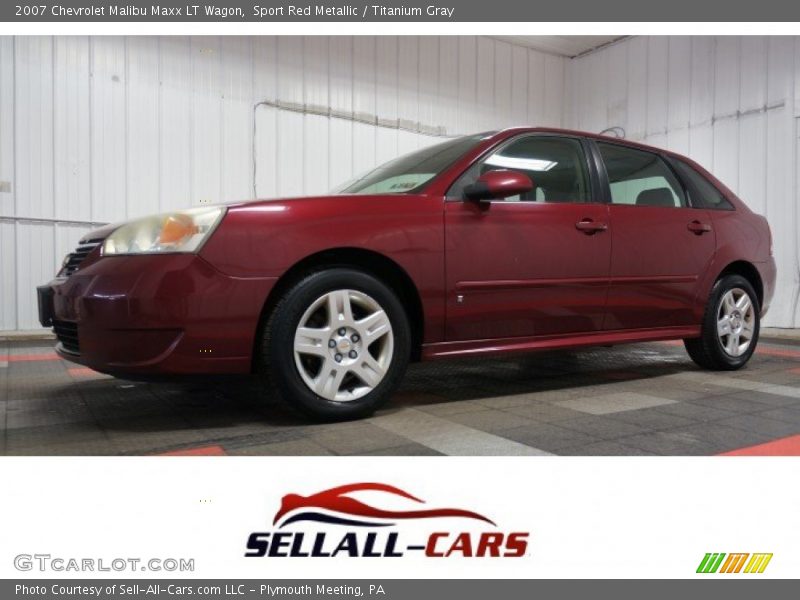 Sport Red Metallic / Titanium Gray 2007 Chevrolet Malibu Maxx LT Wagon