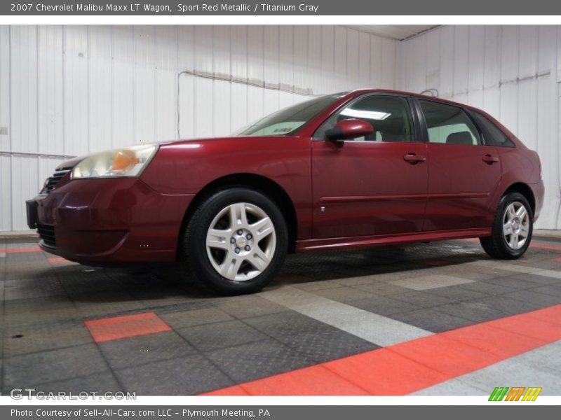 Sport Red Metallic / Titanium Gray 2007 Chevrolet Malibu Maxx LT Wagon