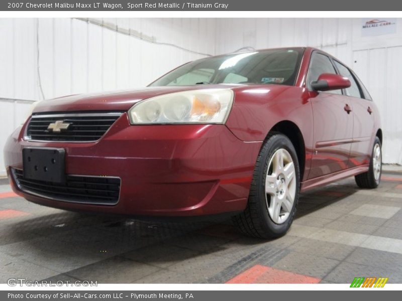 Sport Red Metallic / Titanium Gray 2007 Chevrolet Malibu Maxx LT Wagon