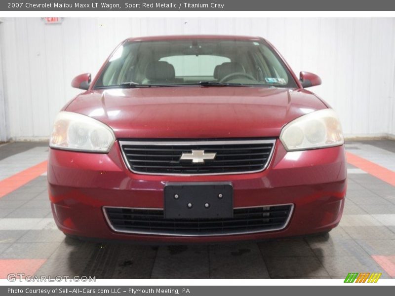Sport Red Metallic / Titanium Gray 2007 Chevrolet Malibu Maxx LT Wagon