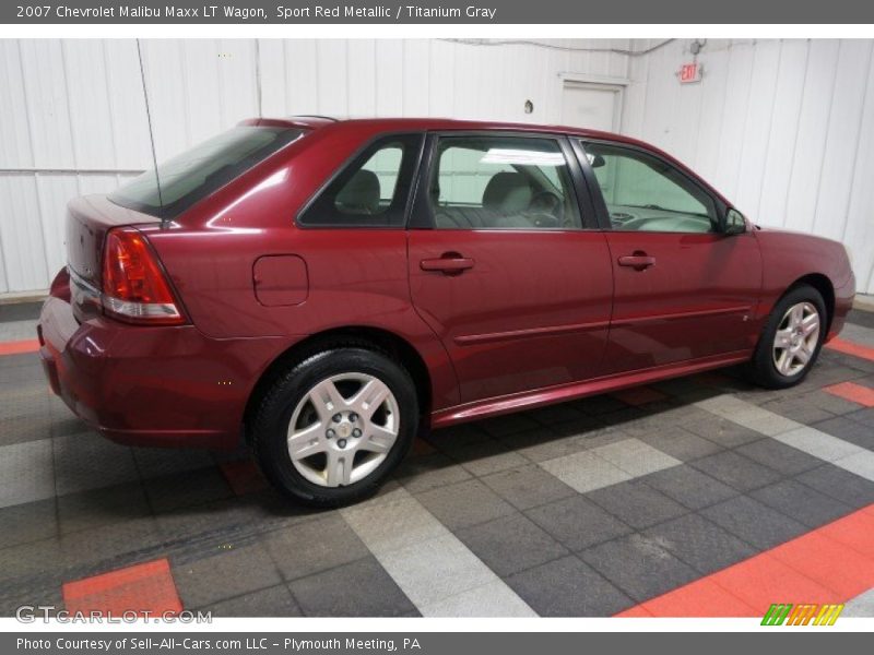 Sport Red Metallic / Titanium Gray 2007 Chevrolet Malibu Maxx LT Wagon