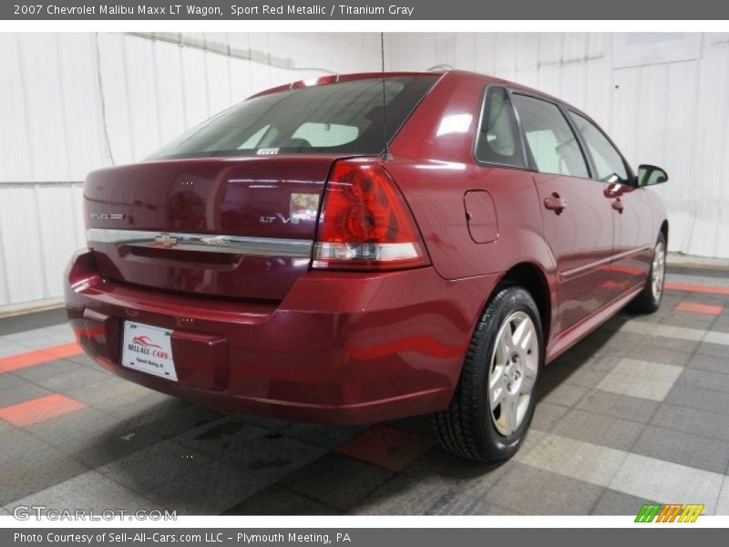 Sport Red Metallic / Titanium Gray 2007 Chevrolet Malibu Maxx LT Wagon