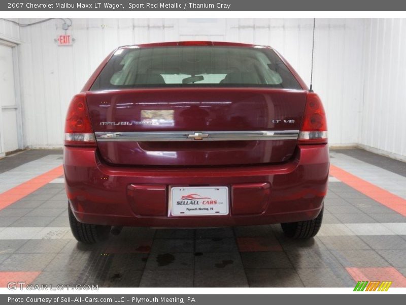 Sport Red Metallic / Titanium Gray 2007 Chevrolet Malibu Maxx LT Wagon