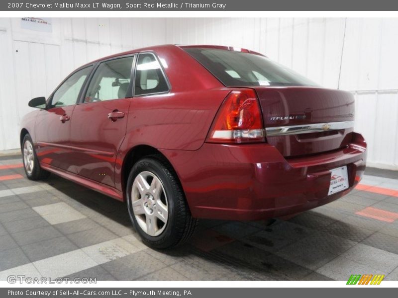 Sport Red Metallic / Titanium Gray 2007 Chevrolet Malibu Maxx LT Wagon