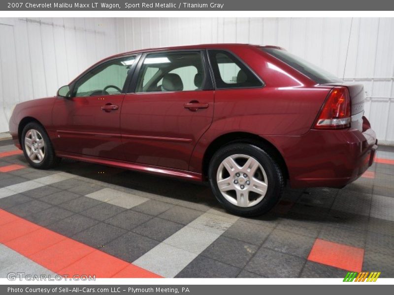 Sport Red Metallic / Titanium Gray 2007 Chevrolet Malibu Maxx LT Wagon