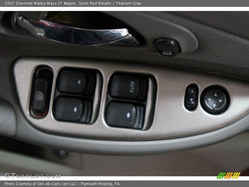 Sport Red Metallic / Titanium Gray 2007 Chevrolet Malibu Maxx LT Wagon