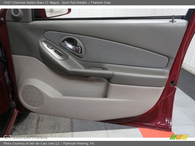 Sport Red Metallic / Titanium Gray 2007 Chevrolet Malibu Maxx LT Wagon