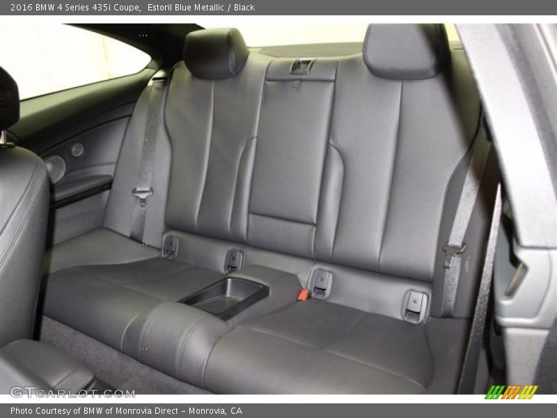 Estoril Blue Metallic / Black 2016 BMW 4 Series 435i Coupe