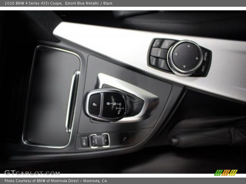 Estoril Blue Metallic / Black 2016 BMW 4 Series 435i Coupe