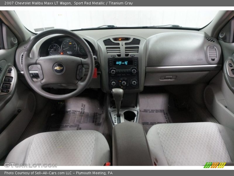 Sport Red Metallic / Titanium Gray 2007 Chevrolet Malibu Maxx LT Wagon