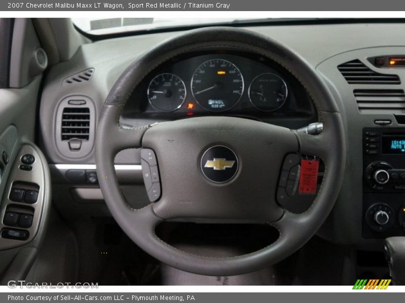 Sport Red Metallic / Titanium Gray 2007 Chevrolet Malibu Maxx LT Wagon