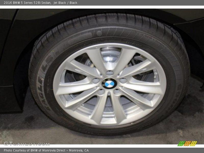 Jet Black / Black 2016 BMW 5 Series 528i Sedan