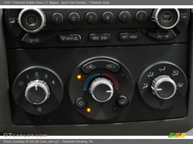 Sport Red Metallic / Titanium Gray 2007 Chevrolet Malibu Maxx LT Wagon
