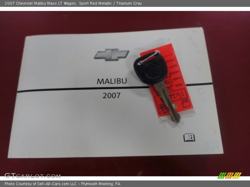 Sport Red Metallic / Titanium Gray 2007 Chevrolet Malibu Maxx LT Wagon