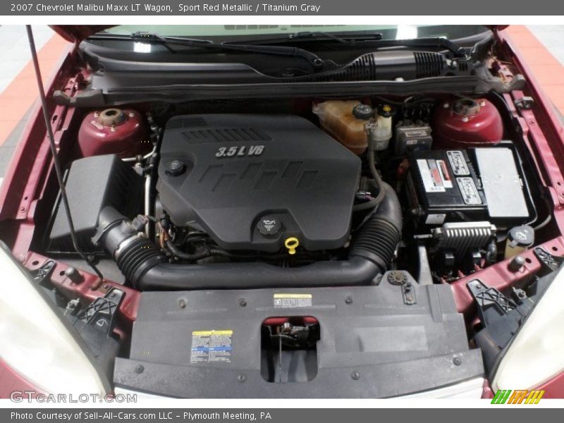 Sport Red Metallic / Titanium Gray 2007 Chevrolet Malibu Maxx LT Wagon