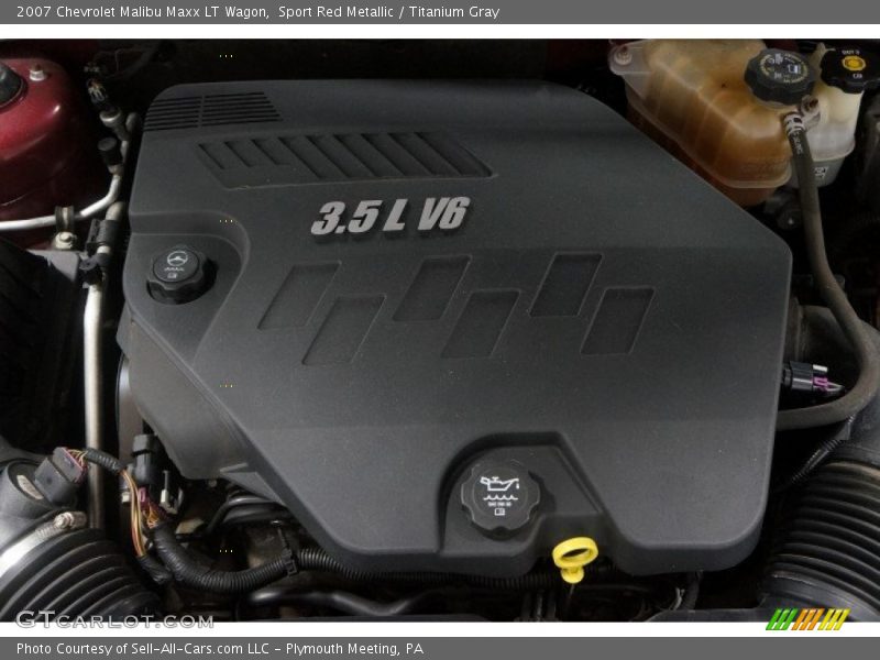 Sport Red Metallic / Titanium Gray 2007 Chevrolet Malibu Maxx LT Wagon