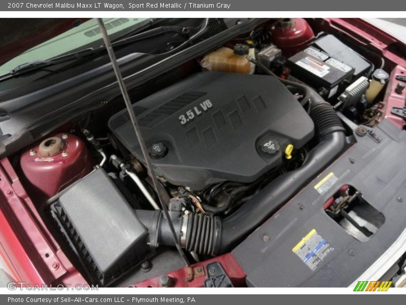 Sport Red Metallic / Titanium Gray 2007 Chevrolet Malibu Maxx LT Wagon