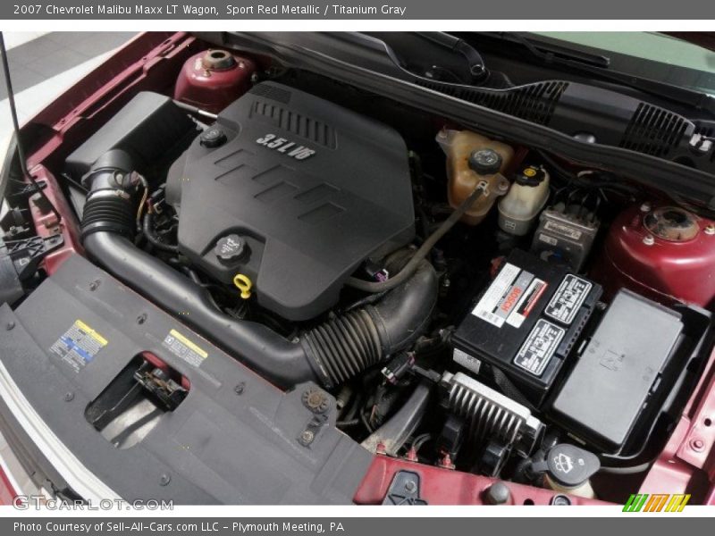 Sport Red Metallic / Titanium Gray 2007 Chevrolet Malibu Maxx LT Wagon