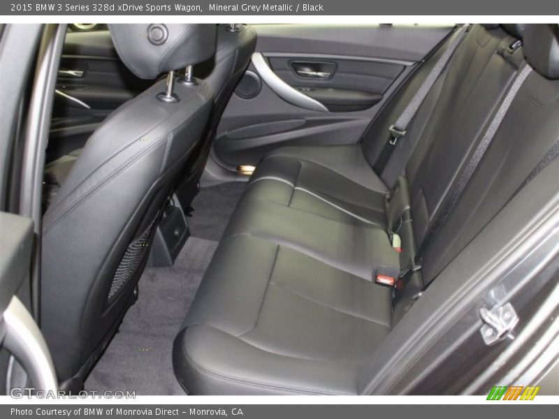 Rear Seat of 2015 3 Series 328d xDrive Sports Wagon