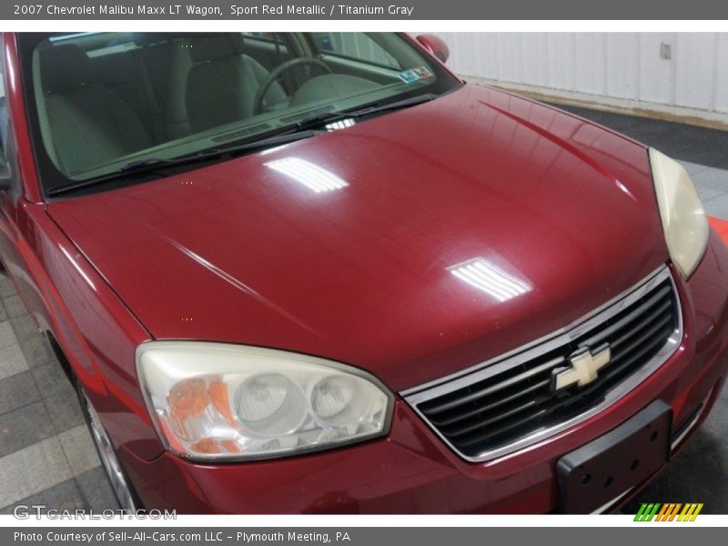 Sport Red Metallic / Titanium Gray 2007 Chevrolet Malibu Maxx LT Wagon