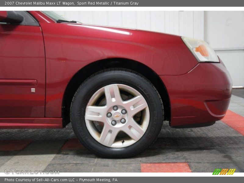 Sport Red Metallic / Titanium Gray 2007 Chevrolet Malibu Maxx LT Wagon