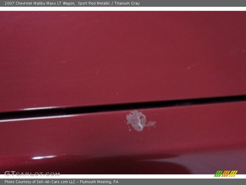 Sport Red Metallic / Titanium Gray 2007 Chevrolet Malibu Maxx LT Wagon