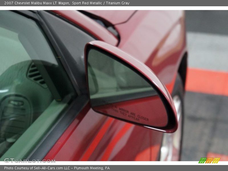 Sport Red Metallic / Titanium Gray 2007 Chevrolet Malibu Maxx LT Wagon