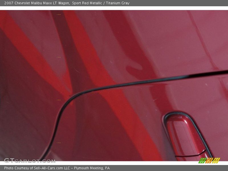 Sport Red Metallic / Titanium Gray 2007 Chevrolet Malibu Maxx LT Wagon