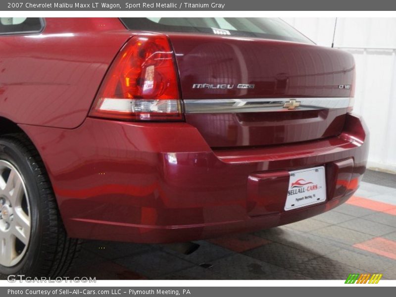 Sport Red Metallic / Titanium Gray 2007 Chevrolet Malibu Maxx LT Wagon