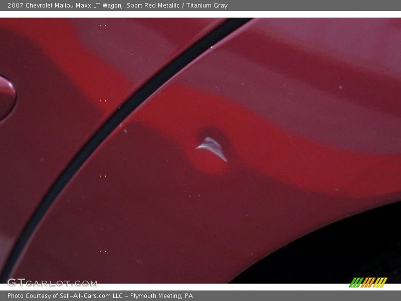 Sport Red Metallic / Titanium Gray 2007 Chevrolet Malibu Maxx LT Wagon