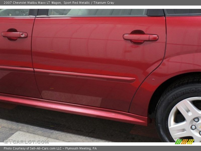 Sport Red Metallic / Titanium Gray 2007 Chevrolet Malibu Maxx LT Wagon