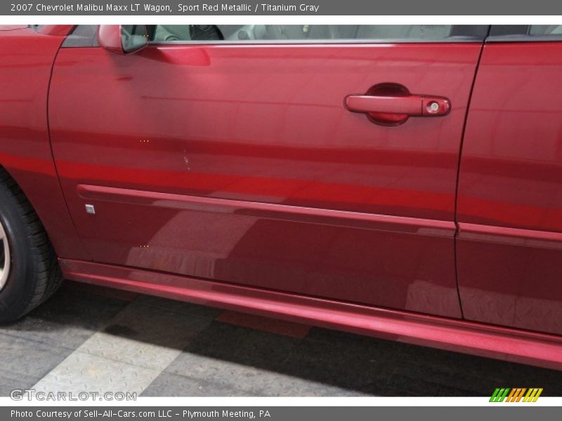 Sport Red Metallic / Titanium Gray 2007 Chevrolet Malibu Maxx LT Wagon