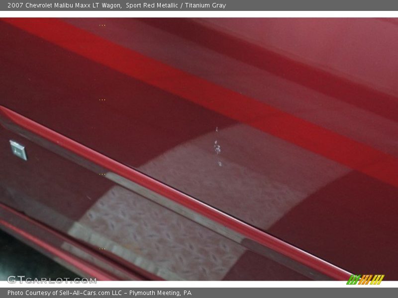 Sport Red Metallic / Titanium Gray 2007 Chevrolet Malibu Maxx LT Wagon