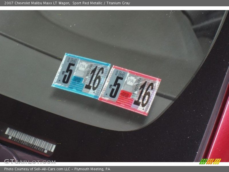 Sport Red Metallic / Titanium Gray 2007 Chevrolet Malibu Maxx LT Wagon