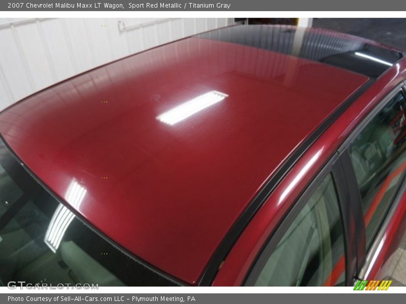 Sport Red Metallic / Titanium Gray 2007 Chevrolet Malibu Maxx LT Wagon
