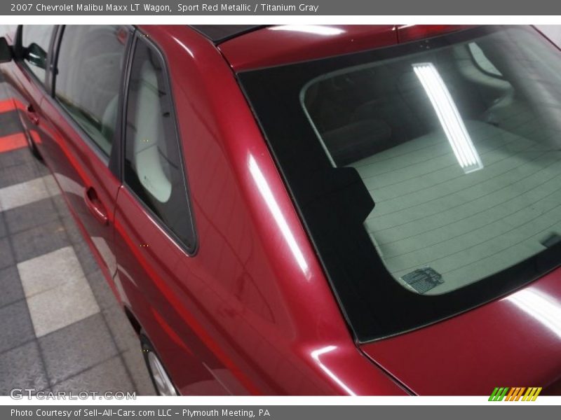 Sport Red Metallic / Titanium Gray 2007 Chevrolet Malibu Maxx LT Wagon
