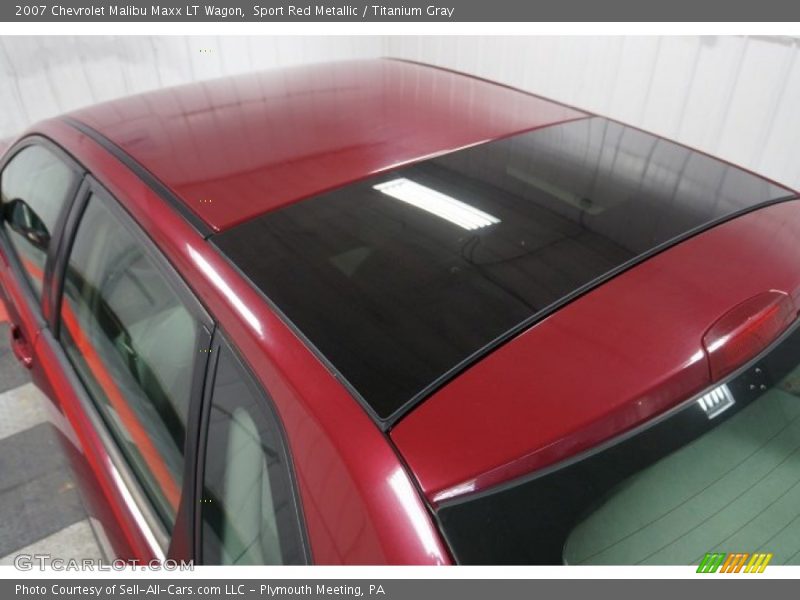 Sport Red Metallic / Titanium Gray 2007 Chevrolet Malibu Maxx LT Wagon