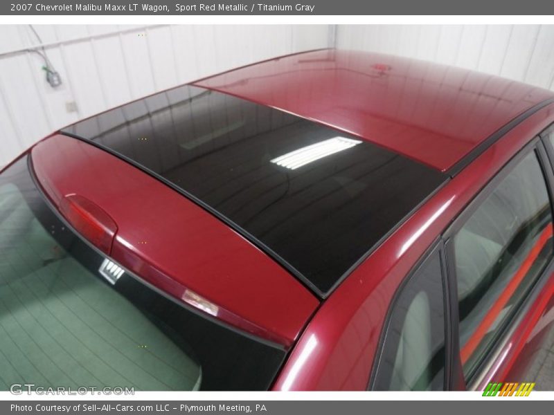 Sport Red Metallic / Titanium Gray 2007 Chevrolet Malibu Maxx LT Wagon