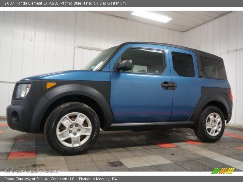 Atomic Blue Metallic / Black/Titanium 2007 Honda Element LX AWD