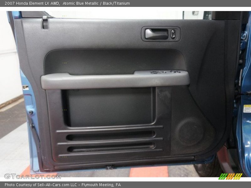 Atomic Blue Metallic / Black/Titanium 2007 Honda Element LX AWD