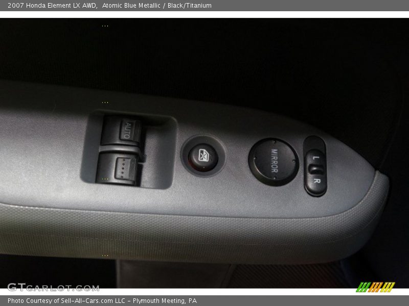 Atomic Blue Metallic / Black/Titanium 2007 Honda Element LX AWD